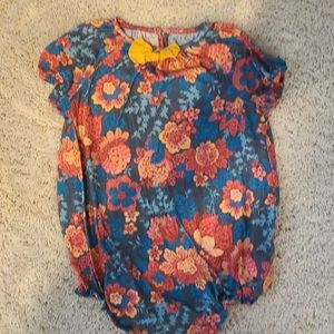 Persnickety floral romper